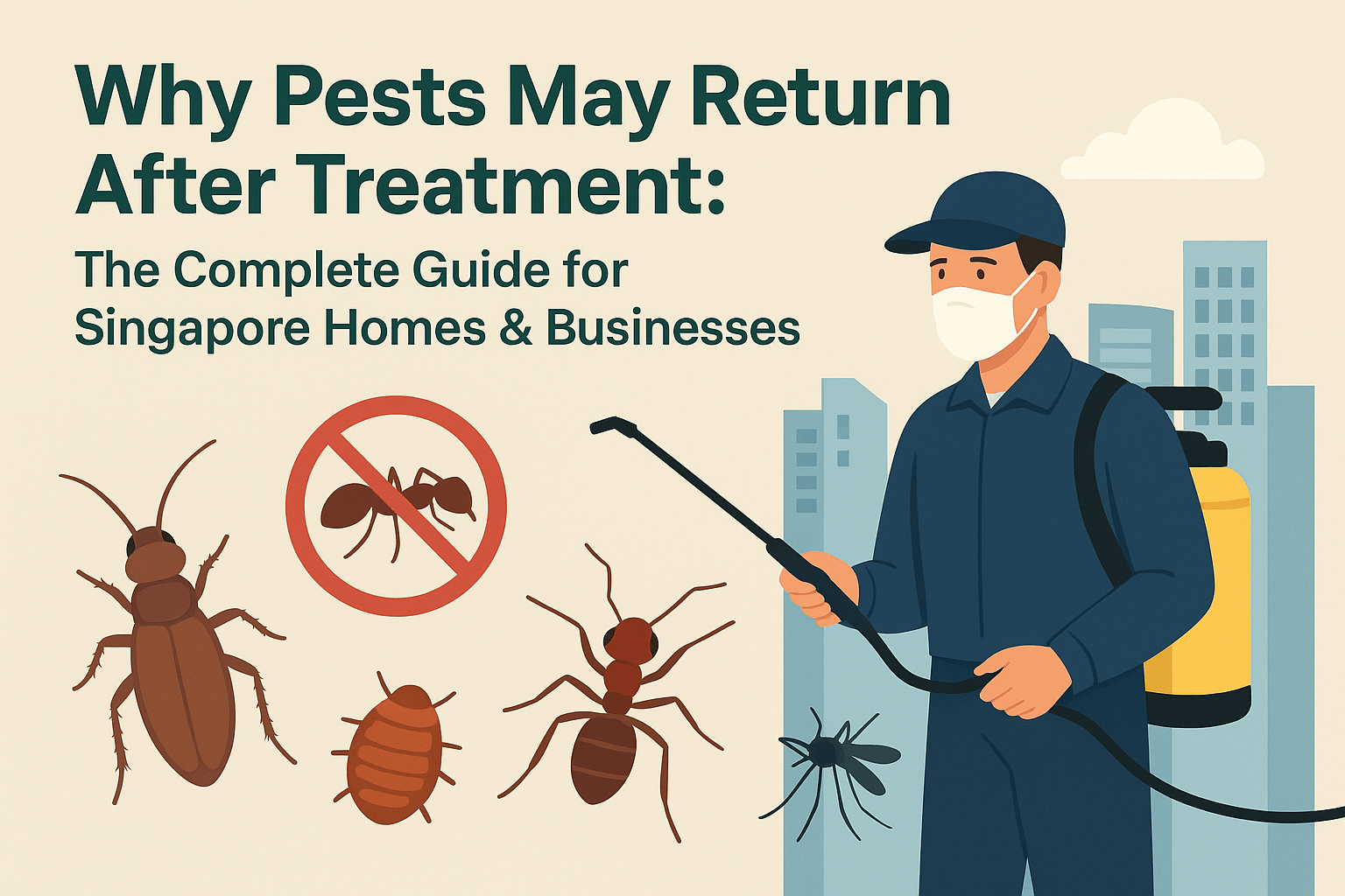 Why Pests May Return After Treatment: The Complete Guide for Singapore Homes & Businesses